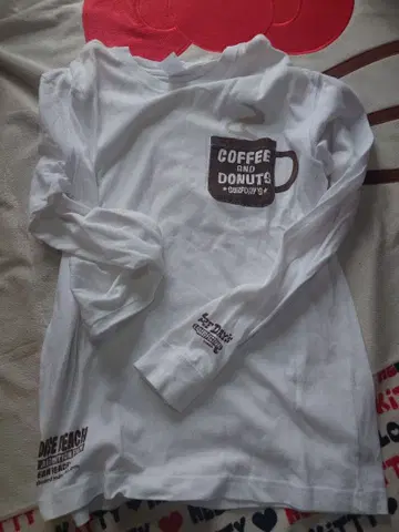 서프 데이즈 커피와 도넛 긴팔 티셔츠