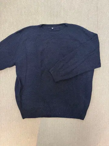 UNIQLO 4XL 다크 네이비 스웨터