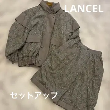 새상품급 Lancel 란셀 셋업 블루종