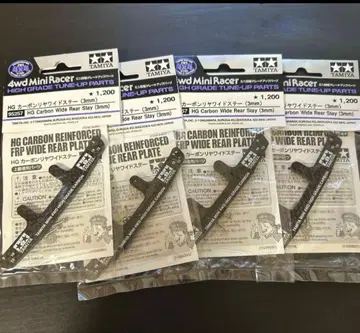 미니 사륜구동 타미야 리어 카본 스테이 3mm 4장 세트