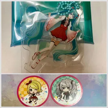 하츠네 미쿠 멀티 파우치 아크릴 참 프로세카 스시로 카가미네 린 피크