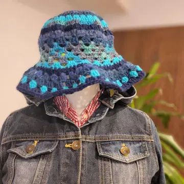 모티브 뜨개 니트 모자 | 햇 손뜨개질