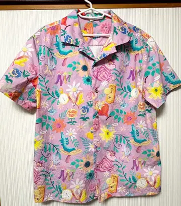 디즈니 원더랜드 앨리스 하와이안 셔츠