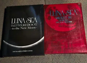 LUNA SEA DVD 2장 세트