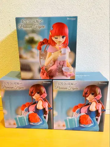 5등분의 신부 프리미엄 피규어 3체 세트