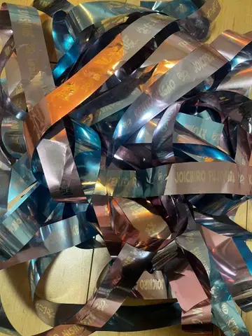 나니와단시 BONBONVOYAGE 은색 테이프 풀 15개 세트