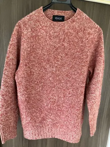 HOWLIN' 크루넥 니트 빨간색 계열