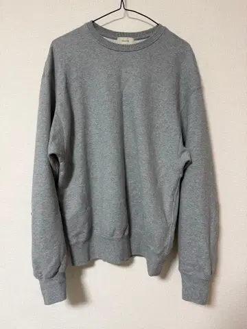 toironier 그레이 코튼100% 트레이닝복