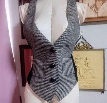 새상품급 다이앤 폰 파스텐버그 베스트 체크 핑크 블랙