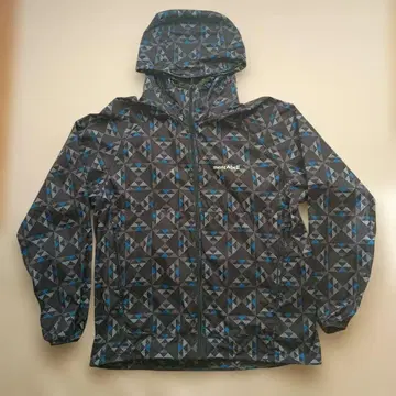mont-bell 윈드 블라스트 프린트 후드티 L 사이즈