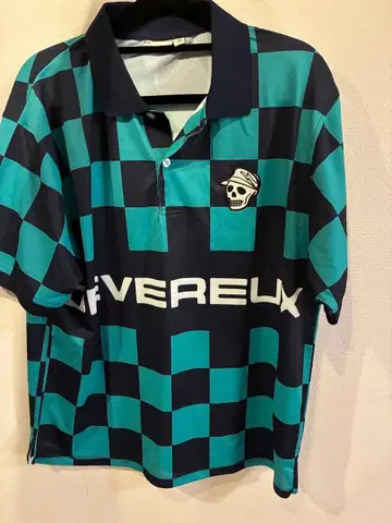 데바로우 체크 무늬 골프 셔츠