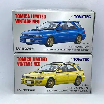 토미카 리미티드 빈티지 네오 스바루 임프레자 스포츠 왜건 WRX STI