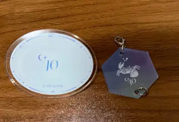 &TEAM Cafe JO 연결 아크릴 참 아크릴 배지