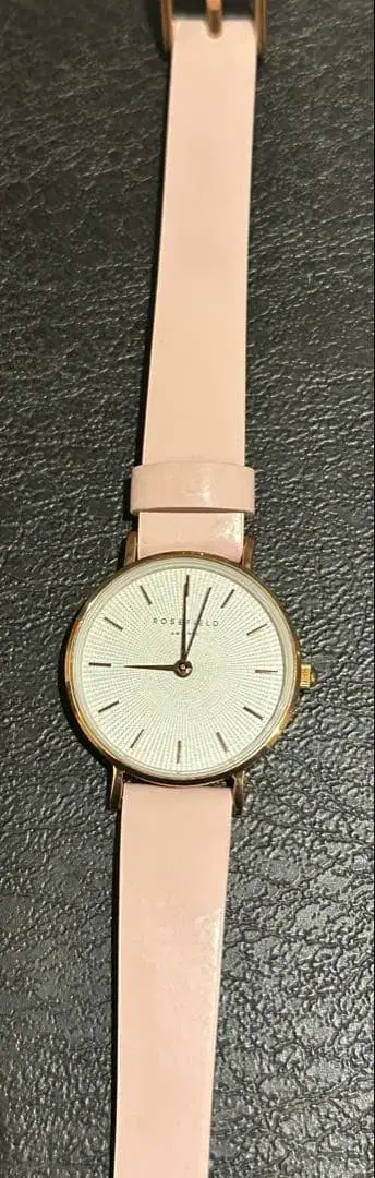 ROSEFIELD 핑크 여성용 손목시계