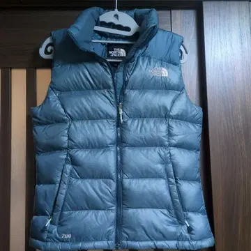 THE NORTH FACE 다크 블루 다운 베스트 M