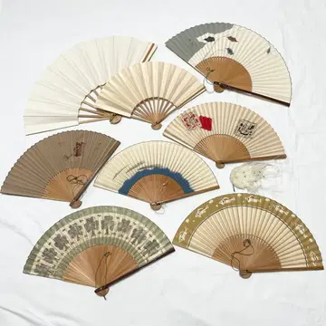 부채 8개 세트 다양한 디자인