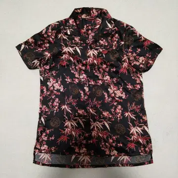 아르곤킨 ALGONQUINS 셔츠 패턴 셔츠 오픈 카라 셔츠