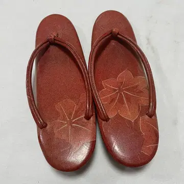 잎 무늬 브라운 조리