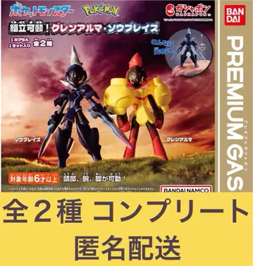 포켓몬스터 조립 가동! 글래시어 소블레이즈 전 2종 세트