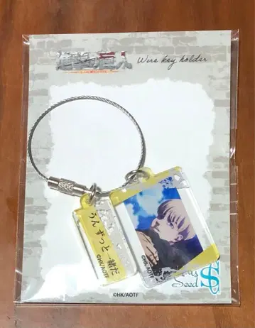 진격의 거인 와이어 아크릴 키링 아르민