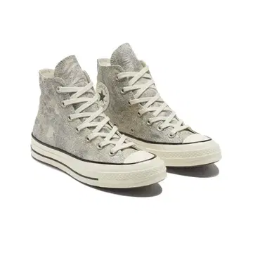 [ 일본 미발매 ] CONVERSE/하이컷 스니커즈/메탈릭/24.5cm