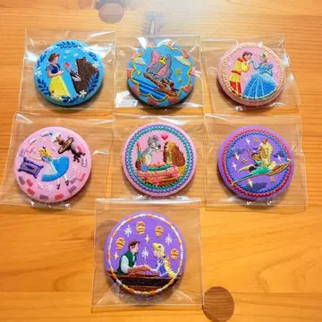 디즈니 자수 캔뱃지 1 미사용 새상품