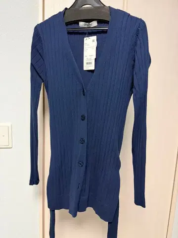 [ 나노 유니버스 ] UV컷 V넥 벨트 가디건