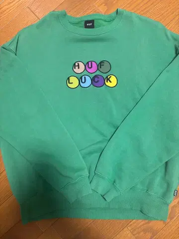 HUF L 사이즈 그린 트레이닝복