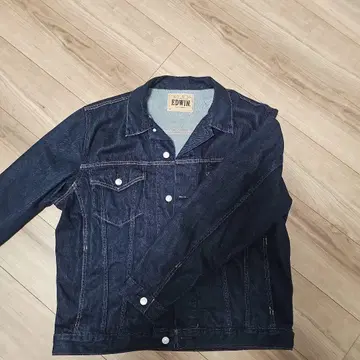 EDWIN 데님 자켓 인디고 블루 2L 사이즈