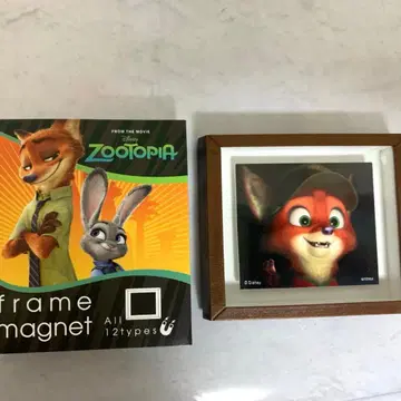 주토피아 프레임 마그넷 닉