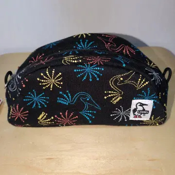 CHUMS 파우치 불꽃놀이 패턴 참스 파우치