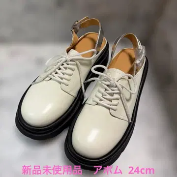 아포엠 APOM 플랫폼 슬링백 모카신 38