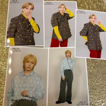 M!LK SMILE POP 브로마이드 세트 요시다 진토