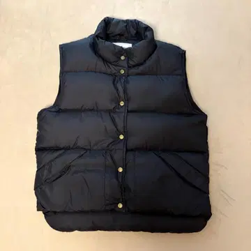 L.L.Bean 90s 블랙 다운 베스트 패커블