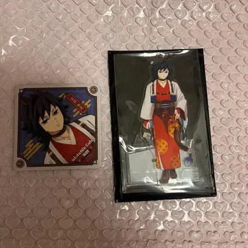 귀멸의 칼날 경자년 아크릴 스탠드 코스터 토미오카 기유