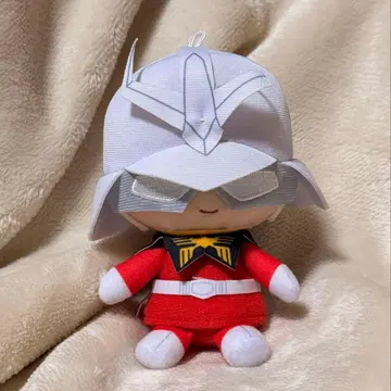 건담 Chibi 앉은 봉제 인형 샤아 캐스발 봉제 인형
