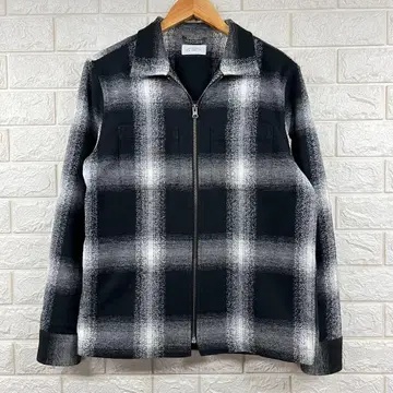 saturdaysnyc RyanZip Front Flannel Shirt