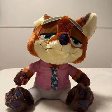 주토피아2 닉 와일드 봉제 인형