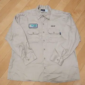 구제 의류 오버 사이즈 USA제 워크 셔츠