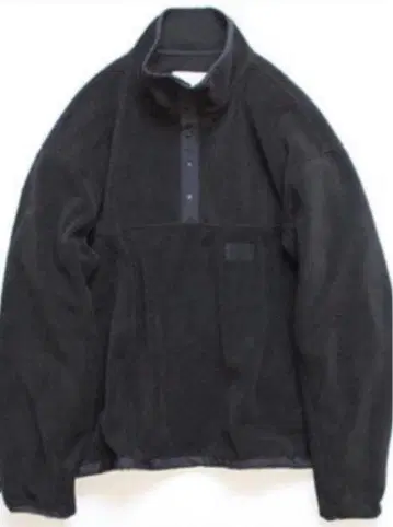 stein 오버 슬리브 슬래시 플리스 탑 플리스