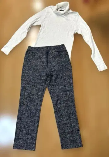 2세트 COMME CA ISM 니트 스웨터 팬츠