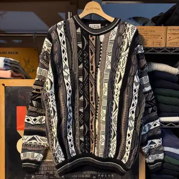 90s vintage COTTON TRADERS 3D 니트 코튼 니트