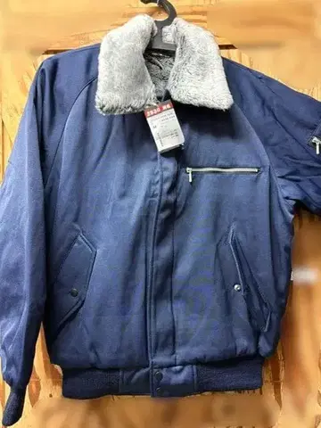 도라이치 M 사이즈 파이롯트 점퍼 네이비