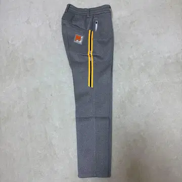 그레이 사이드 스트라이프 골프 팬츠