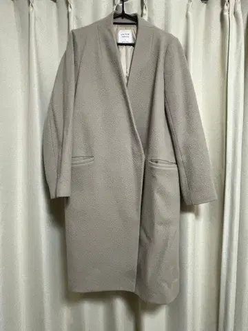 UNITED TOKYO 베이지 롱 코트 사이즈 2