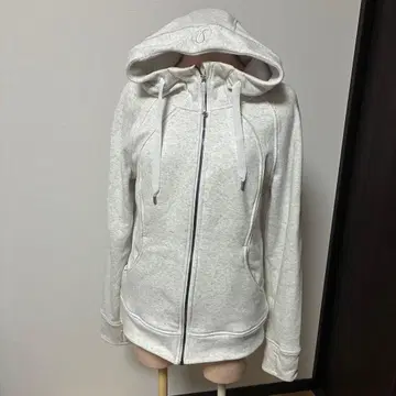 lululemon 풀 집업 후드티 속기모 슬림 후디