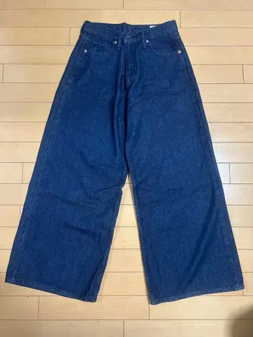 GAP 배기 미드 라이즈 데님 팬츠 27/4R