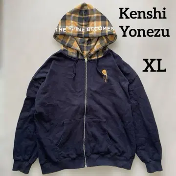 요네즈 켄시 세키츠이군 후드티 XL 사이즈 네이비