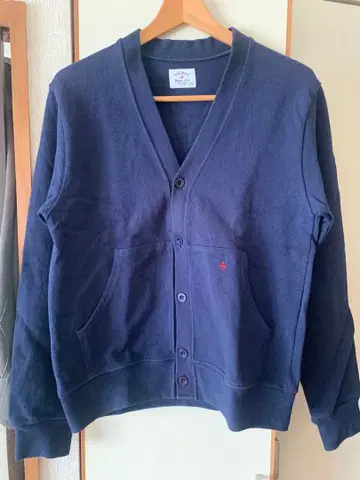 NOAH 네이비 V넥 가디건