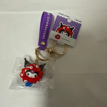 오사카 만박 회장 한정판 먀쿠먀쿠 쿠로미 입체 키링